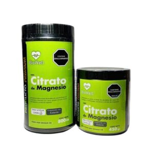 Citrato de Magensio por 450 o 800gr de Biowell