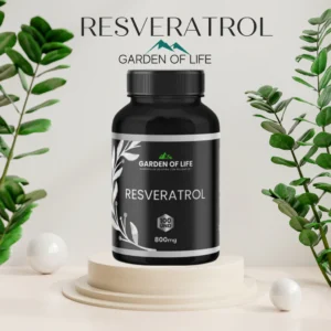 Resveratrol Garden Of Life 800mg 100Unid